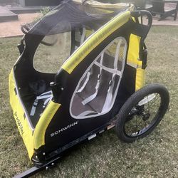 Schwinn 2 Seater Bike Cart For Kids 