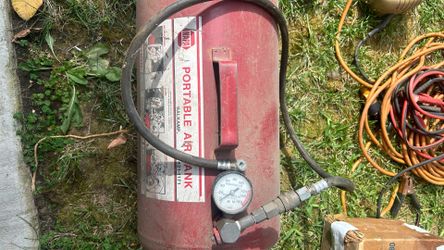 NAPA portable air tank