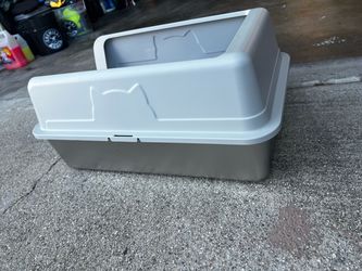 Stainless Steel Litter Box Set