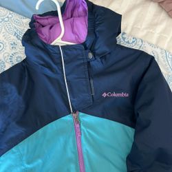 Girls Ladies Women Ski Columbia Jacket Medium Small