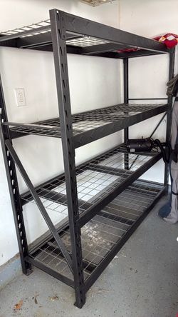 Metal shelf