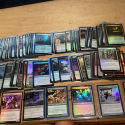 140+ wizard of coast Magic the Gathering Foil card lot #2