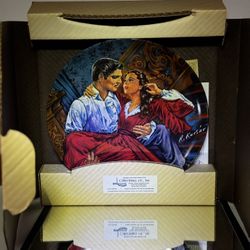 Scarlett and Rhett: The Finale Edwin M Knowles China Co. New in Box