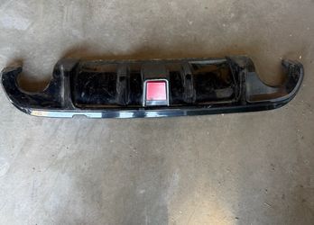 Rear diffuser for infinity