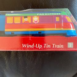 Train fAO Schwarz Vintage Wind Up