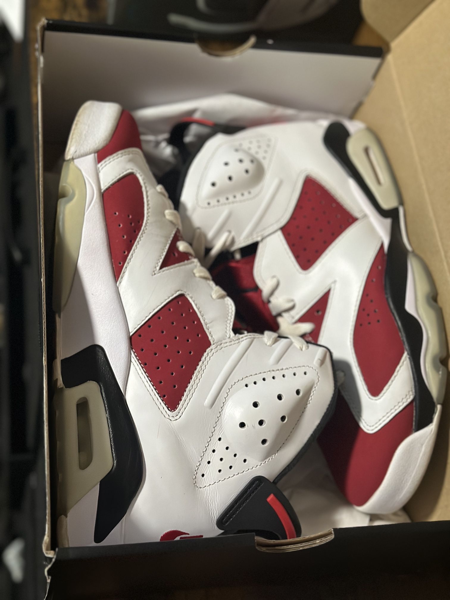 Jordan 6 Carmine Sz 9