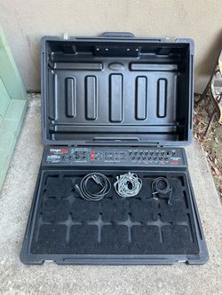 Stage Five Pedal Board Guitar Cable Tester & Power Supply in Case