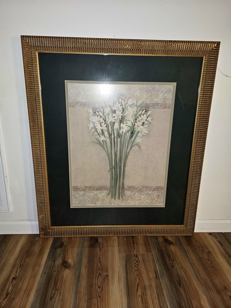 Flower Picture and Frame