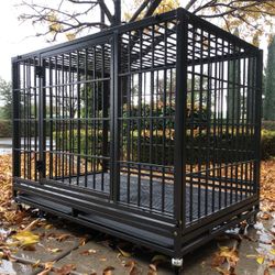 48” dog kennel cage
