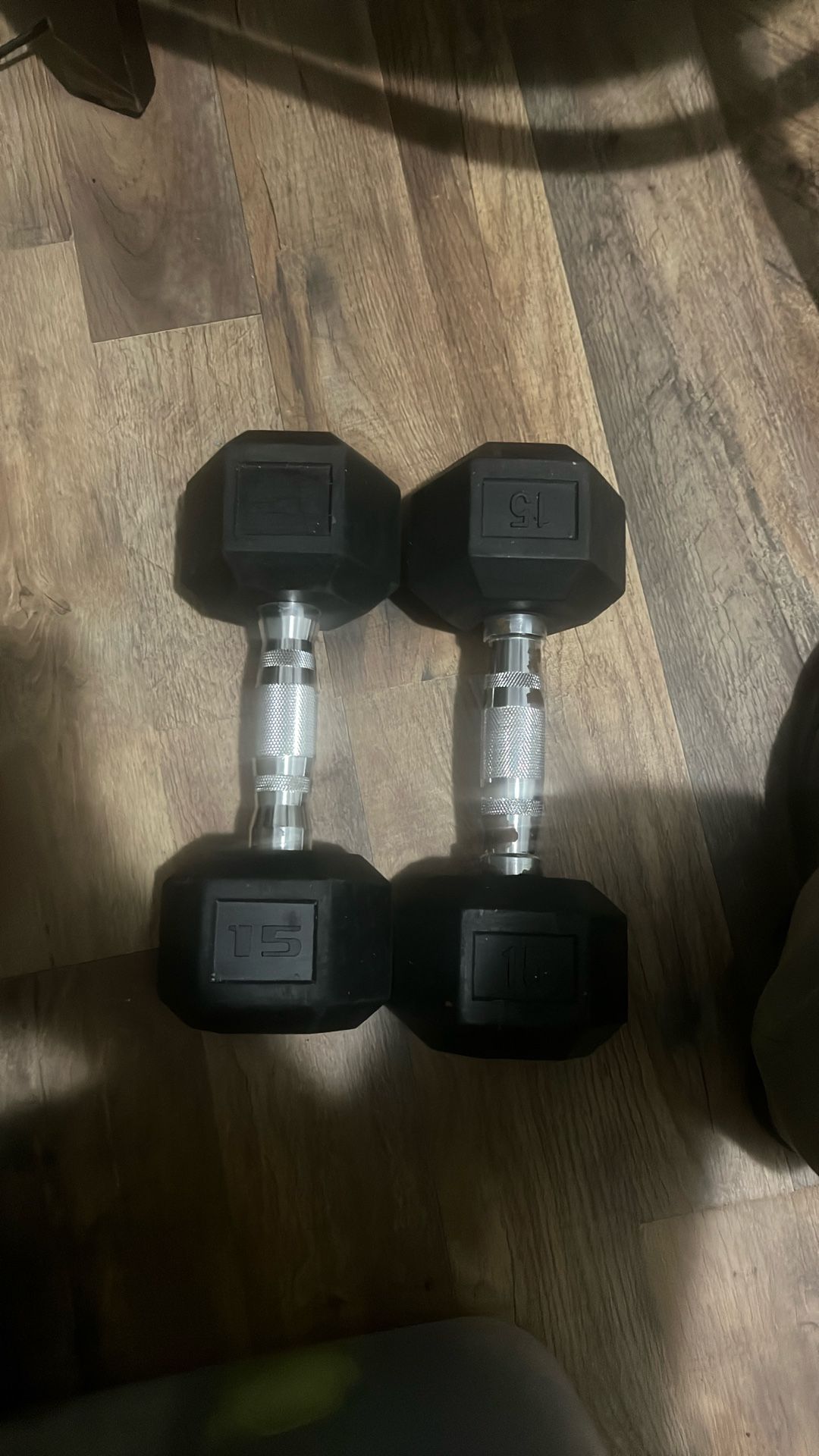 15 Pound Dumbbells