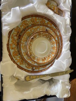 Versace Rosenthal Butterfly Garden Porcelain Set