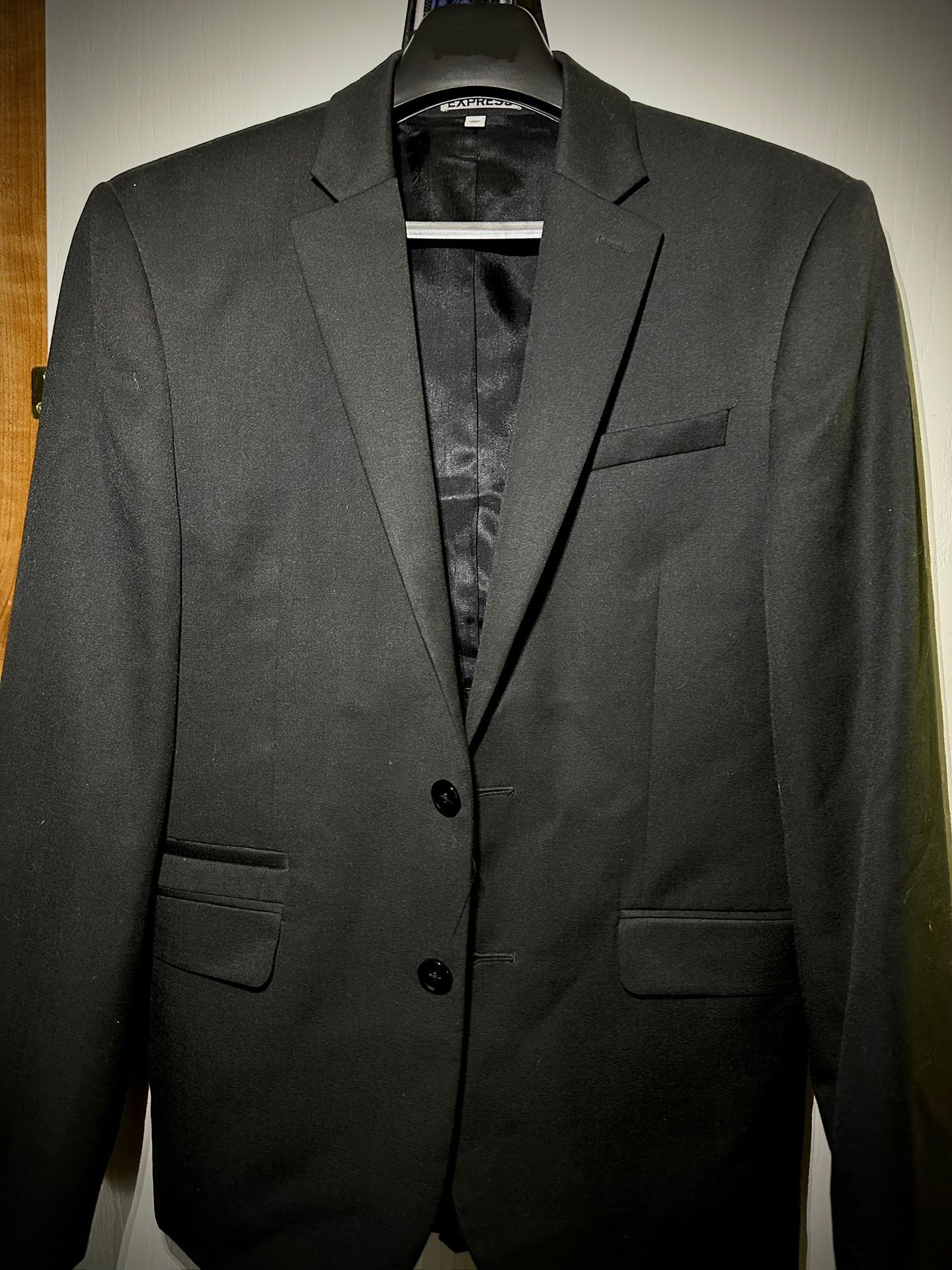 Men’s Black EXPRESS Suit Jacket Photographer Slim Fit