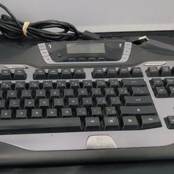 Logitech G15 Gaming Keyboard - Backlit - USB Model Y-UW92 (2nd Gen Orange Backlit Version)