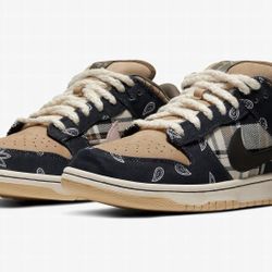 Nike SB Dunk Low Travis Scott – Paisley & Plaid Skate Icon CT5053-001
