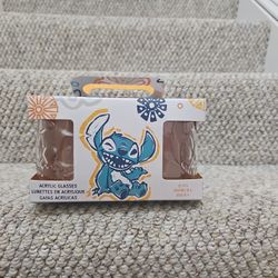 Stitch Acrylic Tumbler Set