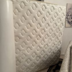 King Size Pillow Top Mattress  No Smoking No Pets $ 80 Firm Price