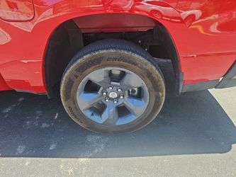Set of rims and tires ram 1500 20" rims