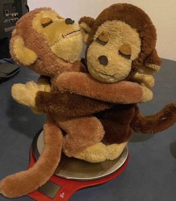 Vintage 1970s monkeys Stuffed Animals