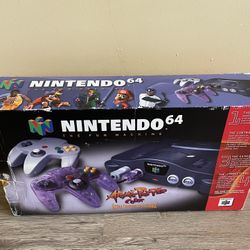 Nintendo 64 Atomic Purple Bundle 