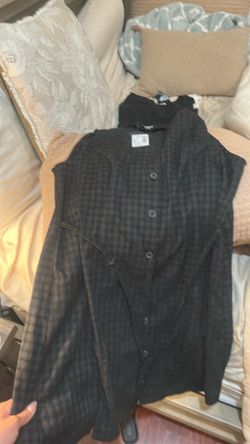 Checkered skates dress Disturbia