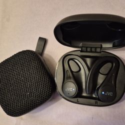 JVC Waterproof Earbuds & Mini-speaker