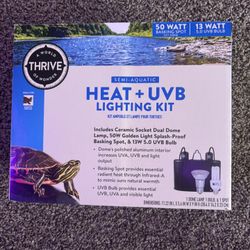 Heat UVB lighting kit