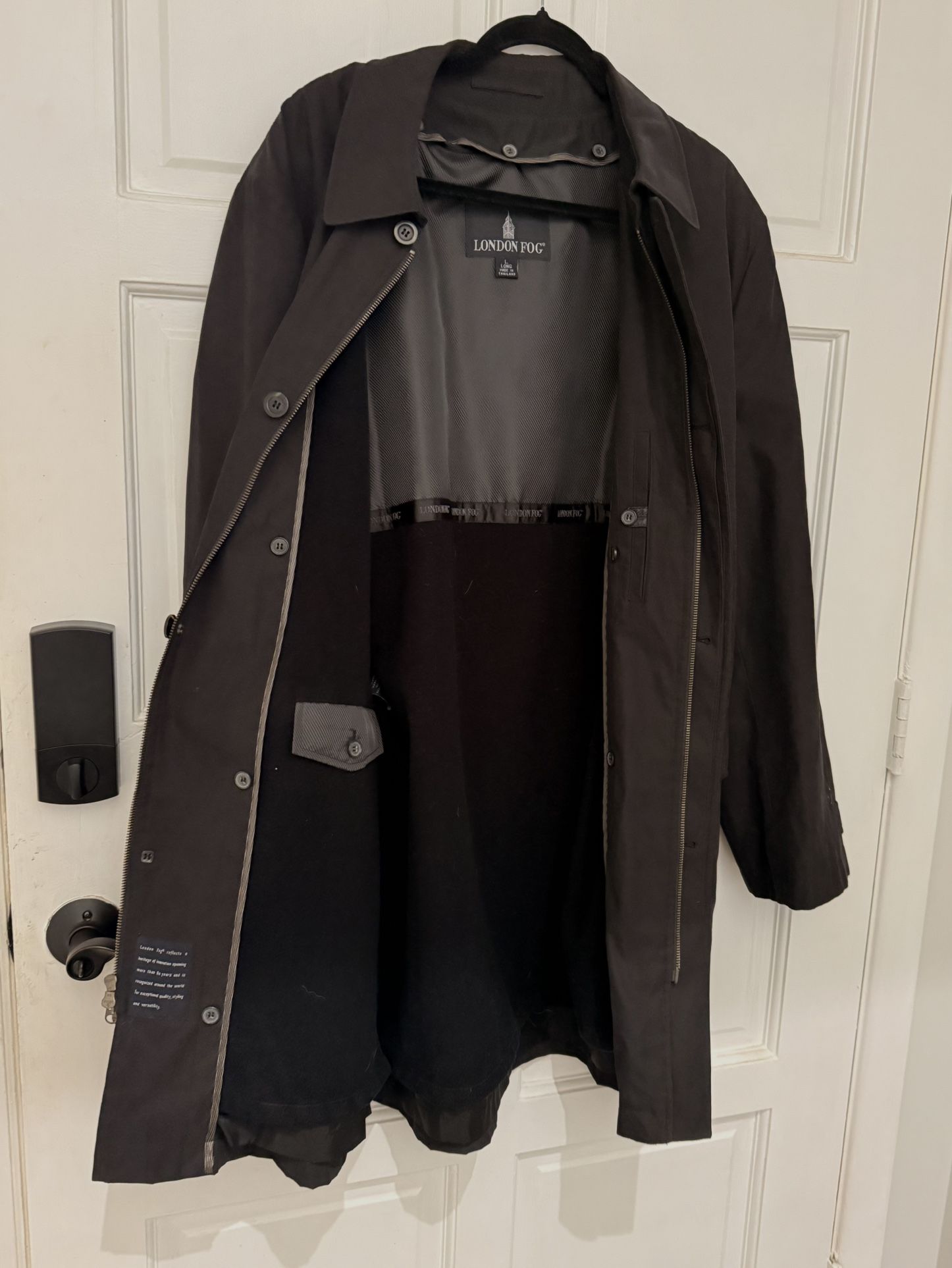 Men's coat - London Fog Sz Lrg