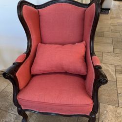 Set of 2 Wingback Chairs 