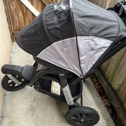 Full size stroller and a jogger, the Chicco Activ3