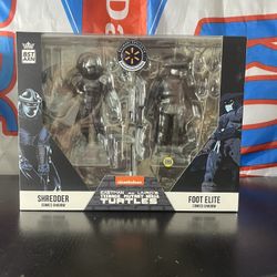 TMNT Shredder/Foot soldier Figures