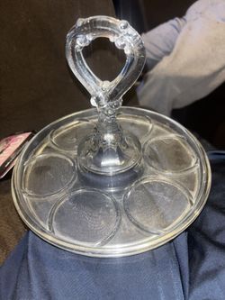Vintage Glass Drink Holder