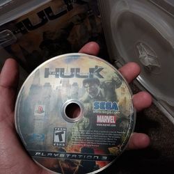 Ps3 game the incredible hulk
