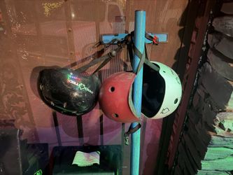 Skate Rail And Ramp 3 Helmets