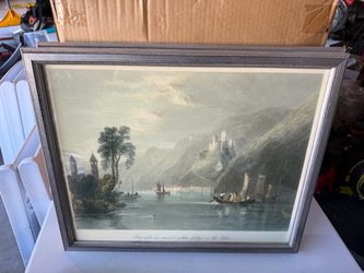 Picture framed artwork