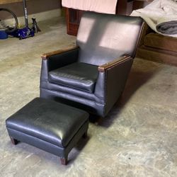Leather Rocking Chair