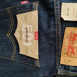 Levi's Originals Top Of The Line Jeans 32x30 Brand New