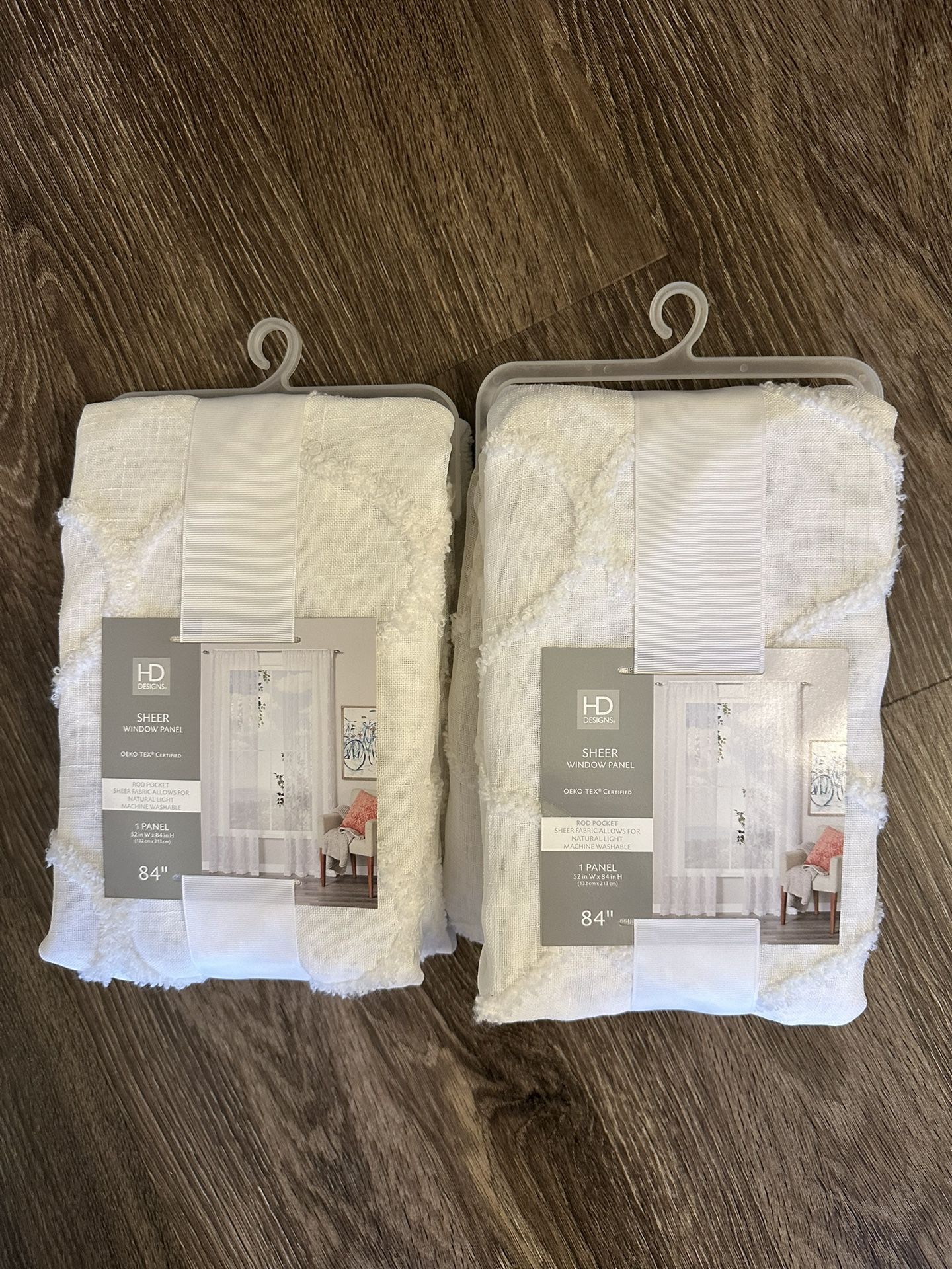 New White Sheer Curtains