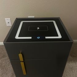 Nightstand with fast charger