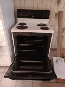 New Refrigerator And Oven