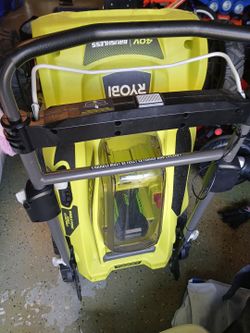 Electric Lawn Mower & Weed Trimmer Bundle!