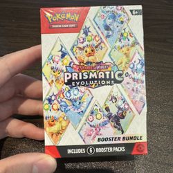prismatic evolutions booster box msrp Prismatic Evolutions Booster Bundle – Qd's cardshop main image 1