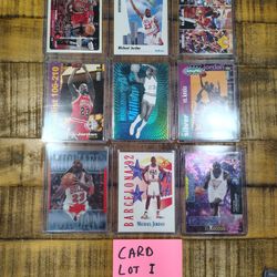 Michael Jordan Card Lot 