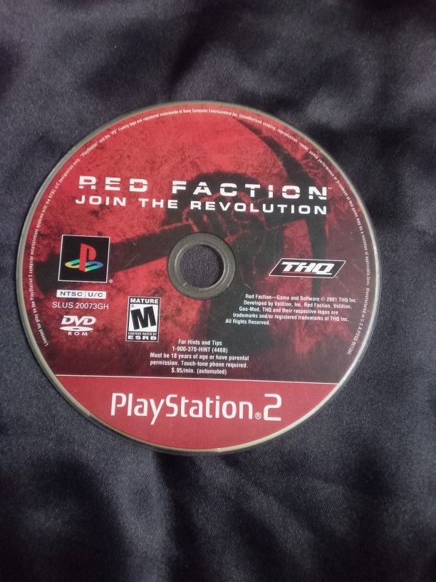 Red Faction Ps2