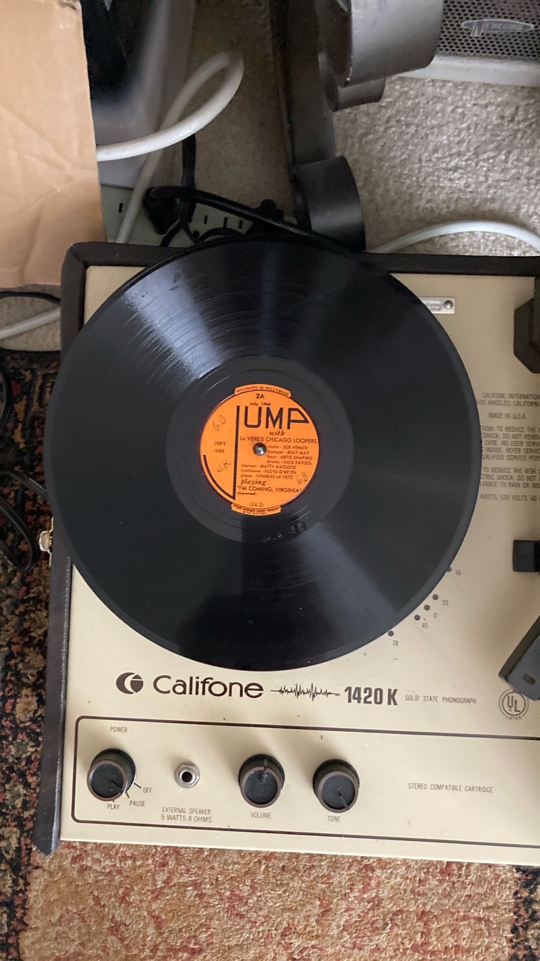 Charlie LaVere’s Chicago Looper’s On The Jump Records Label.
