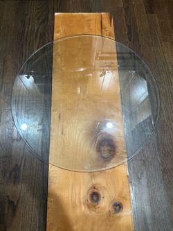 ✨ THICK 3/8” GLASS! 24” Round Table Top – Perfect Replacement or DIY