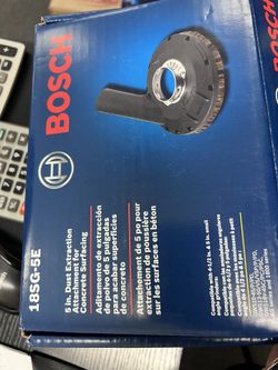 Bosch 18SG-5E Dust Extraction