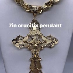 14K 18mm 30in diamond cut rope chain. pendent sell separately. brand new.