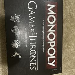 Monopoly game Of Thrones Collectors edition
