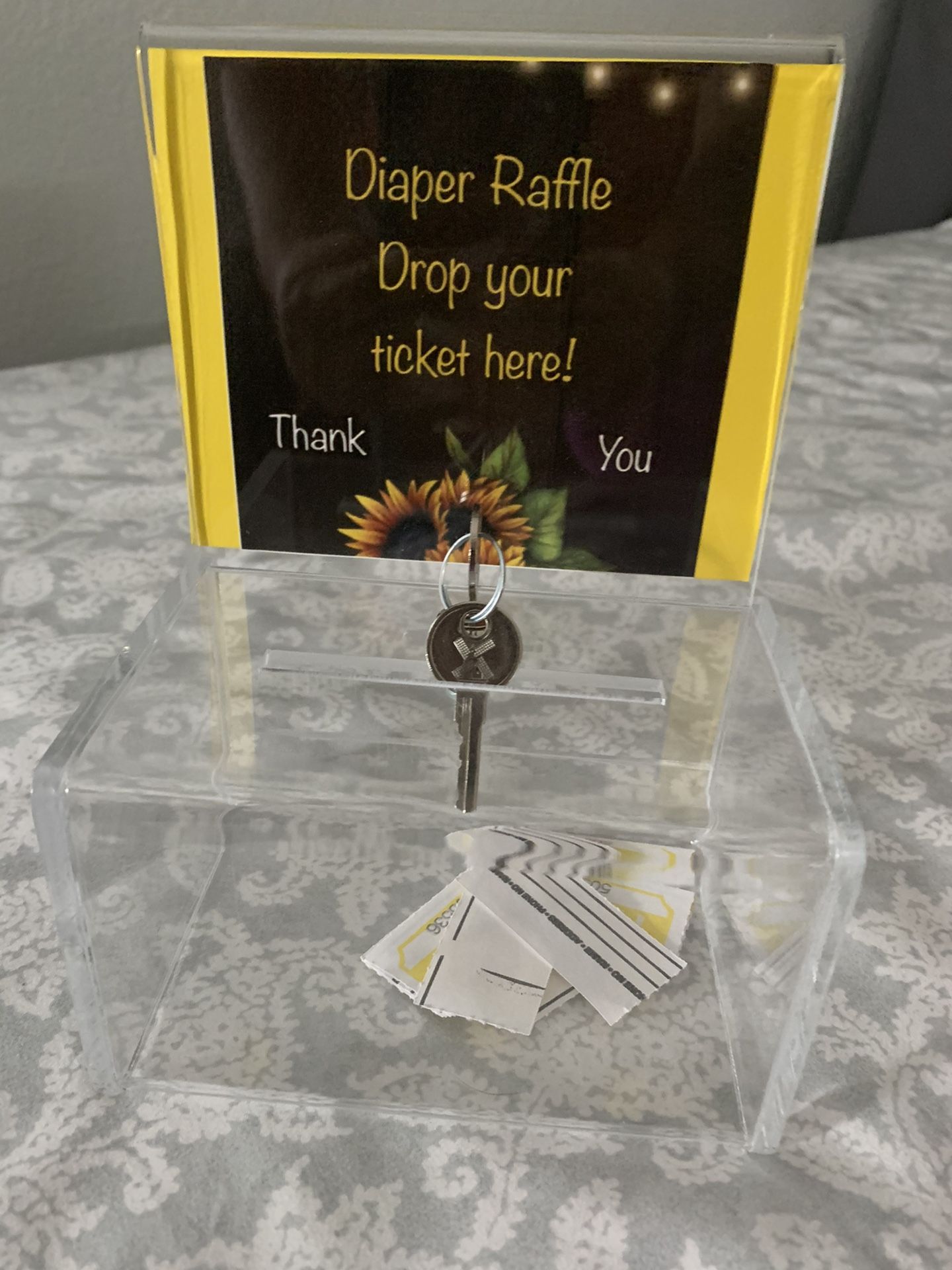 Ticket Raffle Box