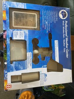 New in box La Crosse Technology professional weather center